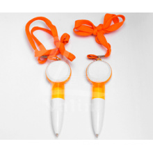 Stylo en plastique Orange Coloris facilement stylo promotionnel avec le chantier naval